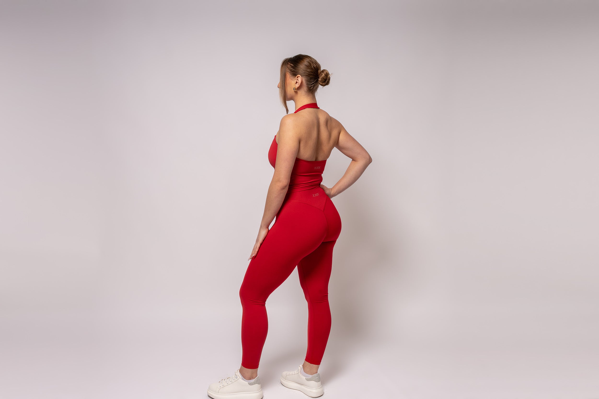 Velora Sculpt Leggings Rodo Red