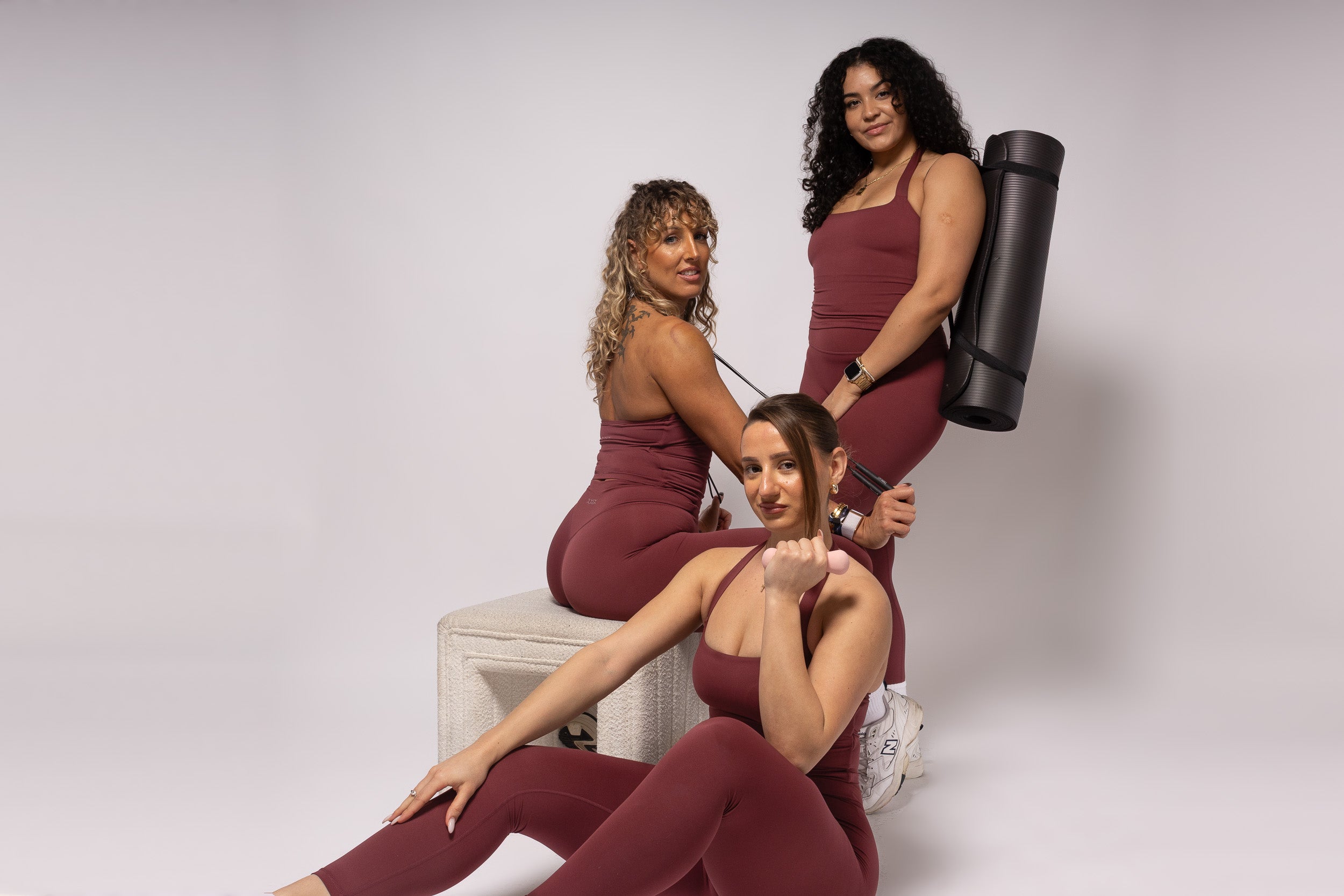 Velora Sculpt Leggings Rodo Red