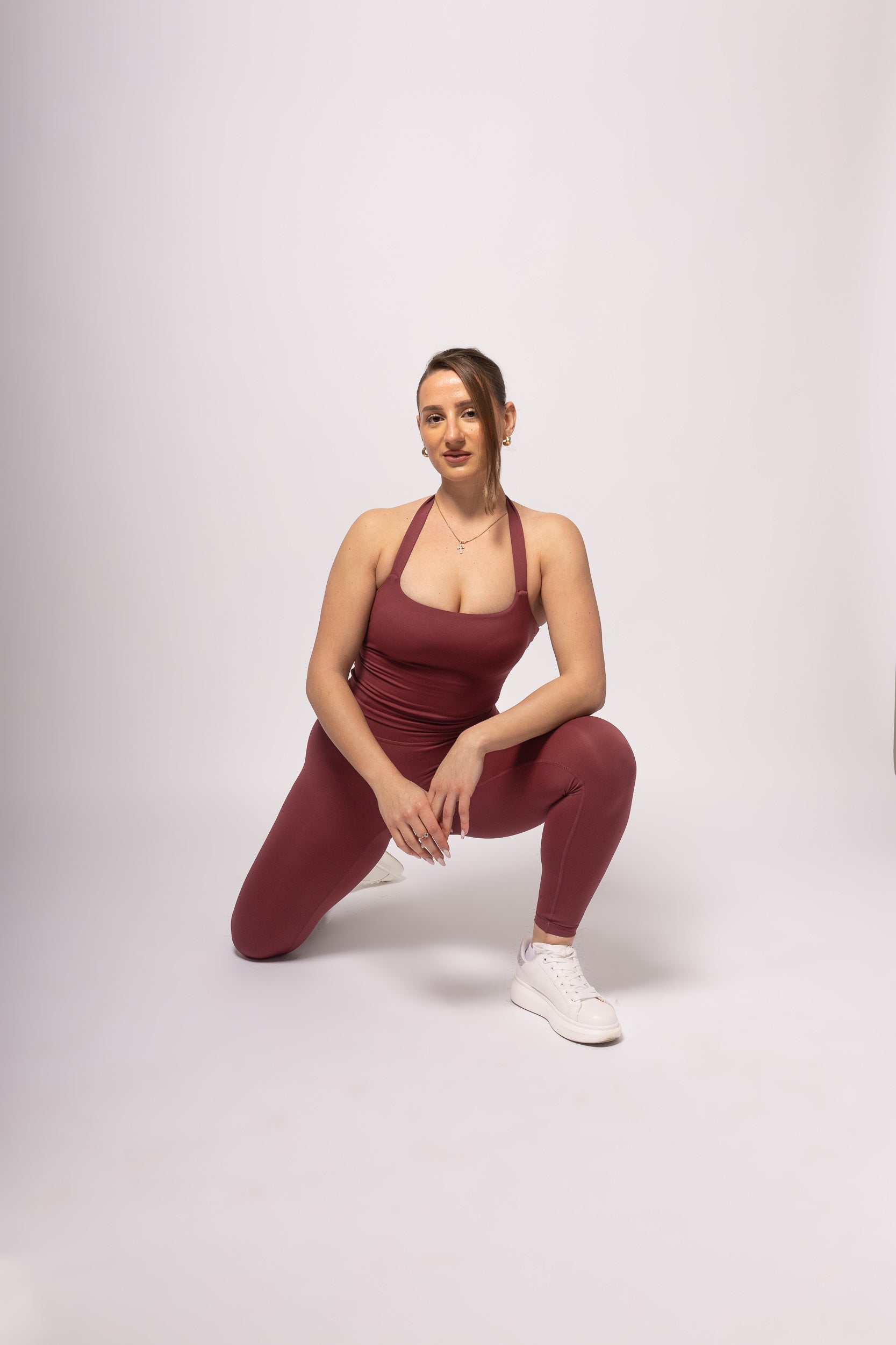 Velora Sculpt Leggings Rodo Red