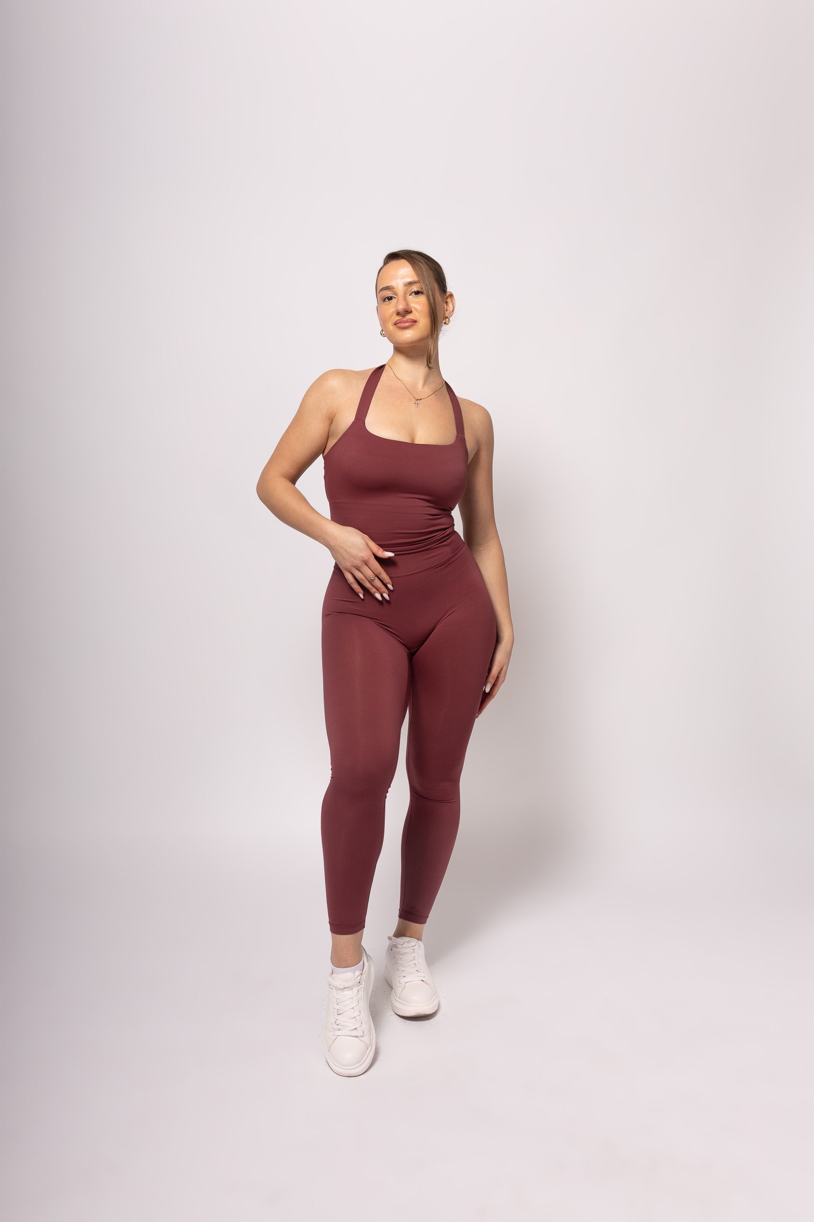Velora Sculpt Leggings Rodo Red